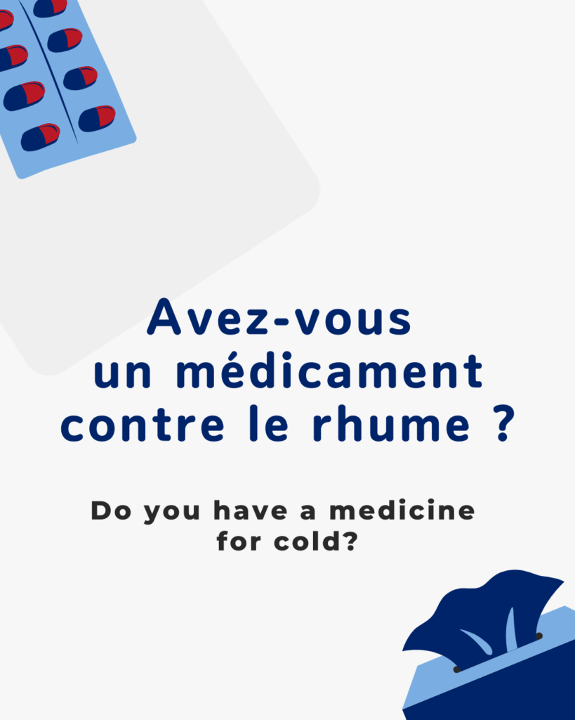 medical terms in French